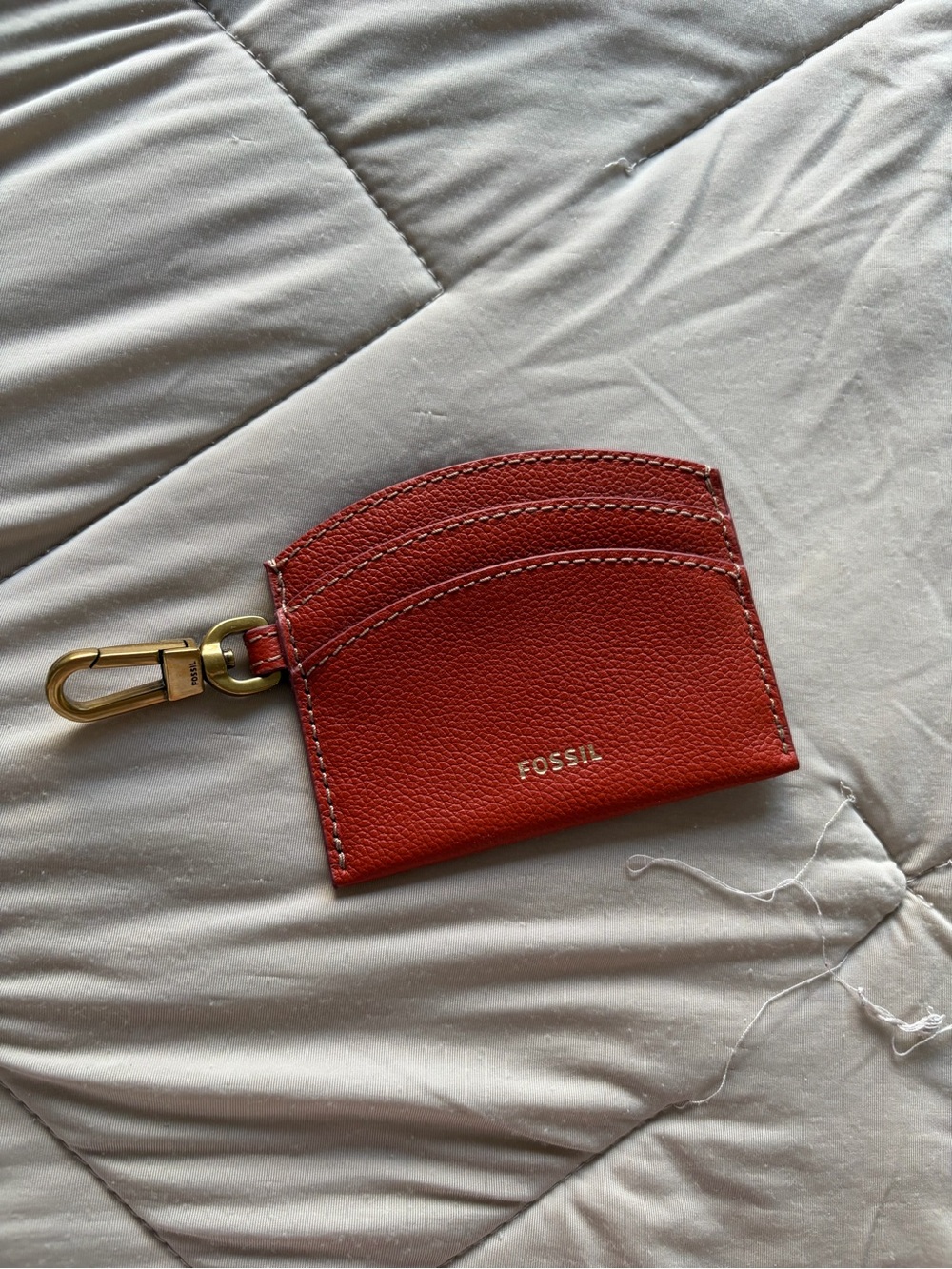 Fossil Brown Clipable Wallet
